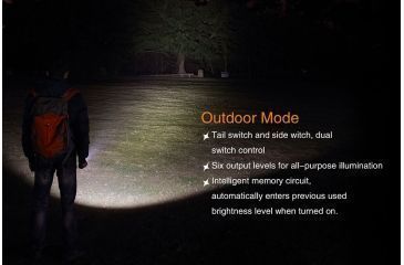 Image of Fenix PD35 TAC 1000 Lumen Flashlight, Black PD35TACBK