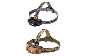 Image of Fenix Rechargeable LED Cree XM-L2 T6 Headlamp, Black, Desert