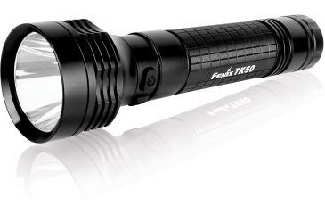 Image of Fenix TK50 R5 LED Digitally Regulated 255 Lumens Flashlight, Black w/2 Switches FTK50