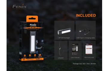 Image of Fenix WT 16R Flashlight, WT16RXBK