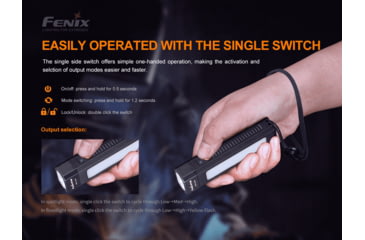 Image of Fenix WT 16R Flashlight, WT16RXBK