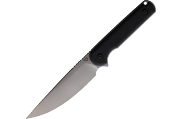 Image of Ferrum Forge Knife Works Lackey XL Fixed Blade Black FF008B