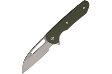 Image of Ferrum Forge Knife Works Prolix Linerlock Green Folding Knife, 2.75 stonewash finish Nitro V steel blade, Green G10 handle, PROLIX GREEN