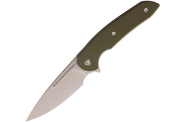 Image of Ferrum Forge Knife Works Stinger Linerlock Folding Knife, Green, Green G10 handle, STINGER GREEN