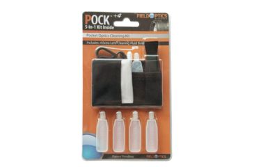 Image of Field Optics Research Pock Lens Cleaner Combo Kit, 1 POCK + 4 Mini-Bottles, P002