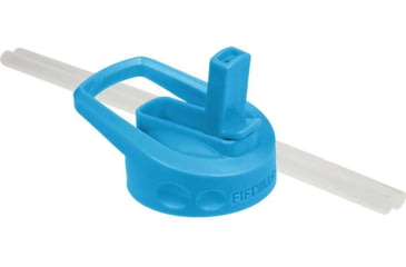 Image of Fifty/Fifty Colored Wide-Mouth Straw Lid, Blue, A68002BL0
