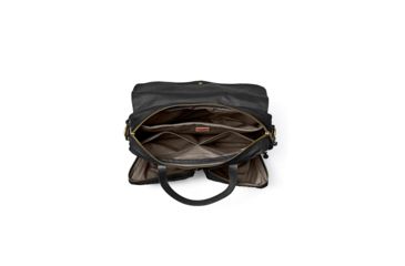 Image of Filson 24 Hr Tin Briefcase, Black, One Size 11070140-Black-OS - Brass
