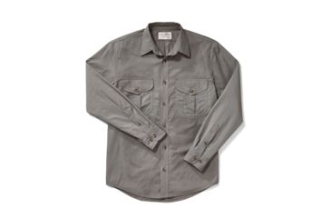 Image of Filson Feather Cloth Shirt, Light Olive, L 11010761-LightOlive-L