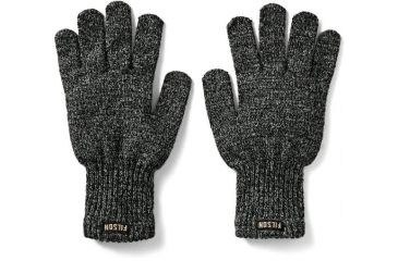 Image of Filson Full Finger Knit Gloves, Charcoal, Large, 20020939-Charcoal-L