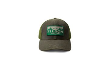 Image of Filson Logger Mesh Cap, Otter Green, One Size 20002901-Otter Green-One Size