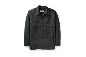 Image of Filson Mackinaw Cruiser, Charcoal, Large 11010043-Charcoal-L