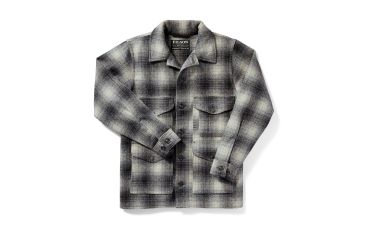 Image of Filson Mackinaw Cruiser, Gray/Charcoal, Small 11010043-Gray/Charcoal-S