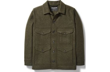 Image of Filson Mackinaw Cruiser - Mens, ForestGrn, 54, 11010043-ForestGrn-54