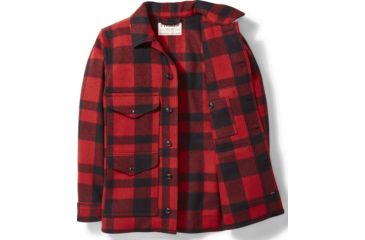 Image of Filson Mackinaw Cruiser - Mens, RedBlack, 44, 11010043-RedBlack-44