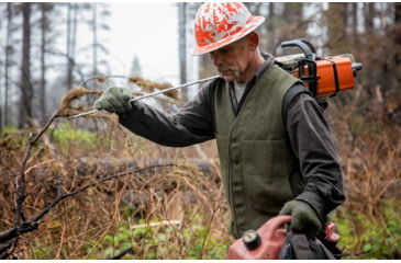 Image of Filson Mackinaw Wool Vest - Alaska Fit - Mens, ForestGrn, 36, 11010055-ForestGrn-36