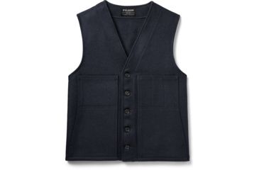 Image of Filson Mackinaw Wool Vest - Mens, Navy, 3XL, 11010055-Navy-XXXL