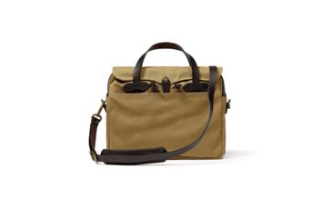 Image of Filson Original Briefcase , Tan, OS - Brass 11070256-Tan-OS - Brass