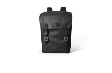 Image of Filson Ranger Backpack, Black, OS - Brass 11070381-Black-OS - Brass