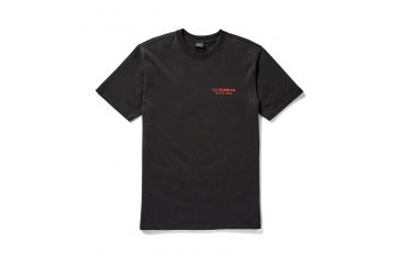 Image of Filson Short Sleeve Outfitter Graphic T-Shirt Mens, Faded Black / Keystone, Medium 20062528-FADED BLACK (KEYSTONE)-M