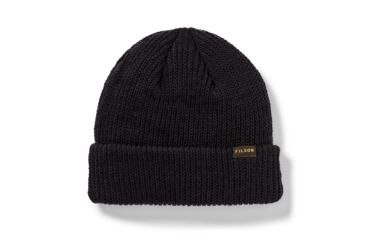 Image of Filson Watch Cap Beanie - Mens, Black, One Size, 11030235-Black-One Size