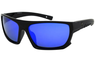 Image of Filthy Anglers Castaic EP Mirror Sunglasses - Mens, Matte Black Frame, Polarized EP Blue Mirror Lens, CASMBK-EP-B