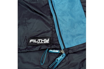 Image of Filthy Anglers Packable Windbreaker Jacket, Black, Medium, WINDBLK-M