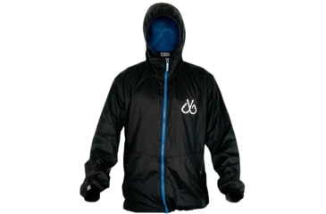 Image of Filthy Anglers Packable Windbreaker Jacket, Black, Medium, WINDBLK-M