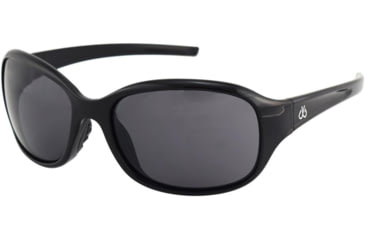 Image of Filthy Anglers Shasta Sunglasses - Womens, Black Frame, Smoked Polarized Lens, SHTBLK01P