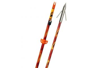 Image of Fin-Finder Hydro-Skin Arrow, Flames w/Big Head Pro 60859
