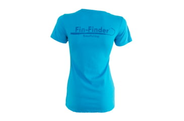 Image of Fin-Finder Women's Gaff Tee 81347, Blue, Large, 81347