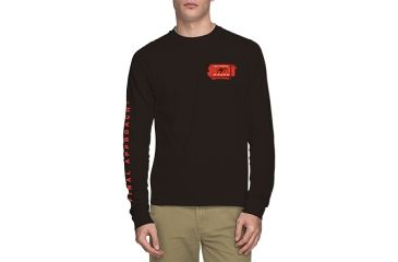 Image of Final Approach Long Sleeve Shirt, Black, 2XL 430115