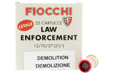 Image of Fiocchi 12LEDEMO Lead And Wax 12 Gauge 2.75 1 Oz 25 Bx/