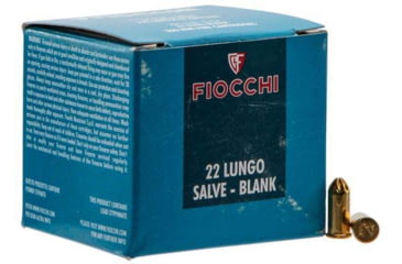 Image of Fiocchi .22LR 0 Grain Brass Blank Ammo, 200 Rounds, 22LRBL