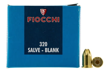 Image of Fiocchi 320 Short Blank 0 Grain Brass Blank Ammo, 100 Rounds, 320BLANK