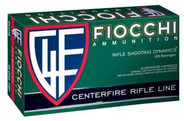 Image of Fiocchi Ammo .223 Rem. 55gr. Psp 20-pack