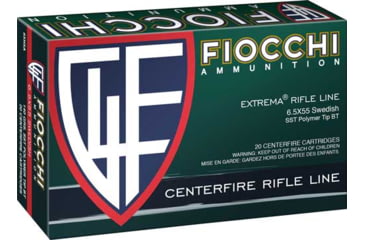 Image of Fiocchi Ammo 6.5x55 Swedish 140gr. Sst 20-pack