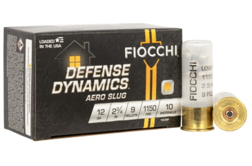 Image of Fiocchi Field Dynamics Low Recoil 12 Gauge 9 2.75in Shotgun Buck Ammo, 10 Rounds, 12LE9P