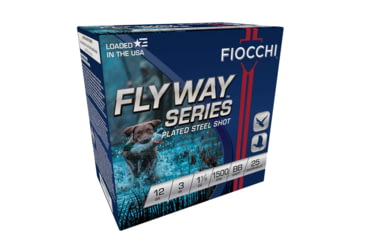 Image of Fiocchi Flyway 12 Gauge 1 1/8oz 3in Shotgun Ammo, BB Shot, 25 Rounds, 123STBB