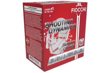 Image of Fiocchi Shooting Dynamics 12 Gauge 1oz 2-3/4in Shotgun Ammo, 7.5, 1250, 25 Rounds, 12SD1X75