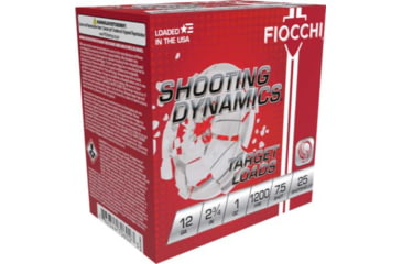 Image of Fiocchi Shooting Dynamics 12 Gauge 1oz 2-3/4in Shotgun Ammo, 7.5, 1200, 25 Rounds, 12SD1H75