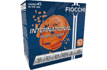 Image of Fiocchi White Rino 12 Gauge 7/8oz 2-3/4in Shotgun Ammo, 9, 25 Rounds, 12IN249