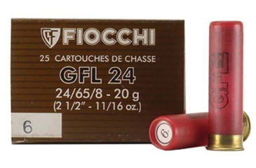 Image of Fiocchi Specialty Shotgun Shells 24 Gauge 11/16oz 2-1/2in 7 Shot Shotgun Ammo, 24PL17