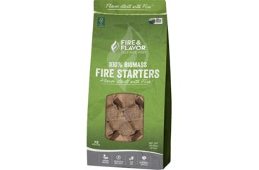 Image of Fire &amp; Flavor BioMass Fire Starter, Green, FFFS102