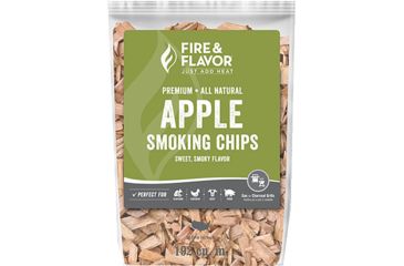 Image of Fire &amp; Flavor Wood Chips, Apple, 2 lbs, Green 1001634