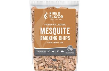 Image of Fire &amp; Flavor Wood Chips, Mesquite, 2 lbs, Brown 1001632
