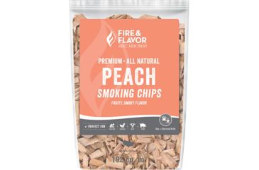 Image of Fire &amp; Flavor Wood Chips, Peach, 2 lbs, Pink 1001636
