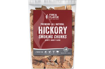 Image of Fire &amp; Flavor Wood Chunks, Hickory, 4 lbs, Red 1001638