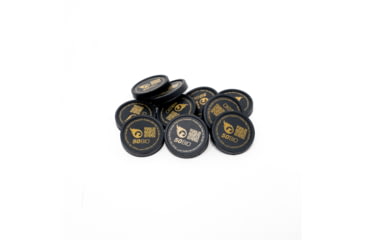Image of Firebird Targets 50 BIO Biodegradable Instant Hit Recognition Flare Target, Black/Orange, 50mm, 50BIO