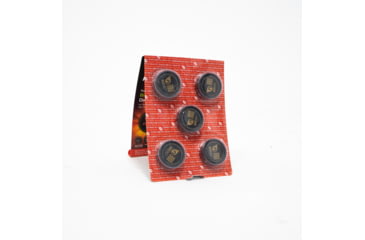 Image of Firebird Targets 50 BIO Biodegradable Instant Hit Recognition Flare Target, Black/Orange, 50mm, 50BIO