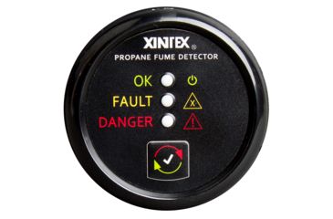 Image of Fireboy-Xintex Propane Fume Detector w/Plastic Sensor - No Solenoid Valve - Black Bezel Display 63834